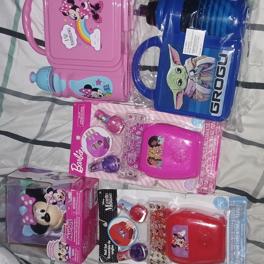 Disney and barbie  toys